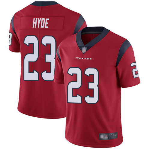 Houston Texans Limited Red Men Carlos Hyde Alternate Jersey NFL Football #23 Vapor Untouchable->houston texans->NFL Jersey